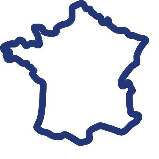 Icône de la carte de France